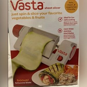Vasta Veggie spiralizer & Sheet Slicer stainless steel blade
